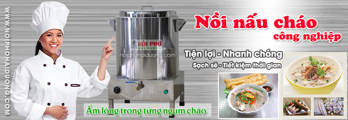 Nồi Nấu Cháo Điện Công Nghiệp